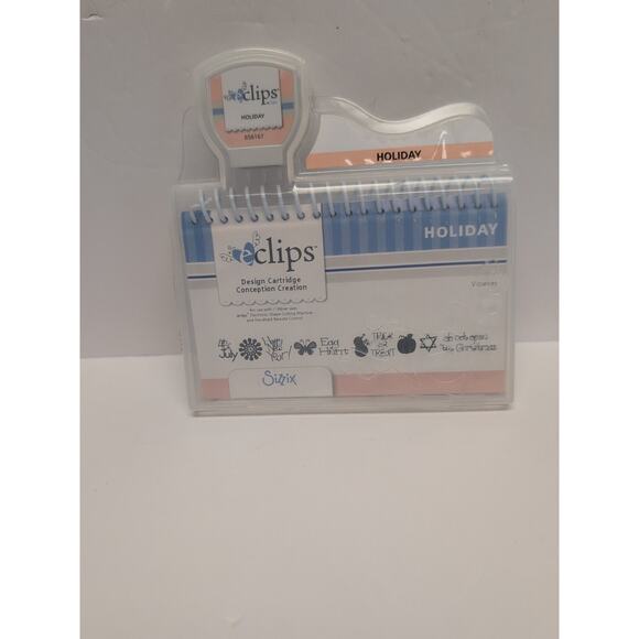 Crafts - Sizzix Eclips Holiday Design Cartridge #656167 - Open Box - Picture 1 of 6